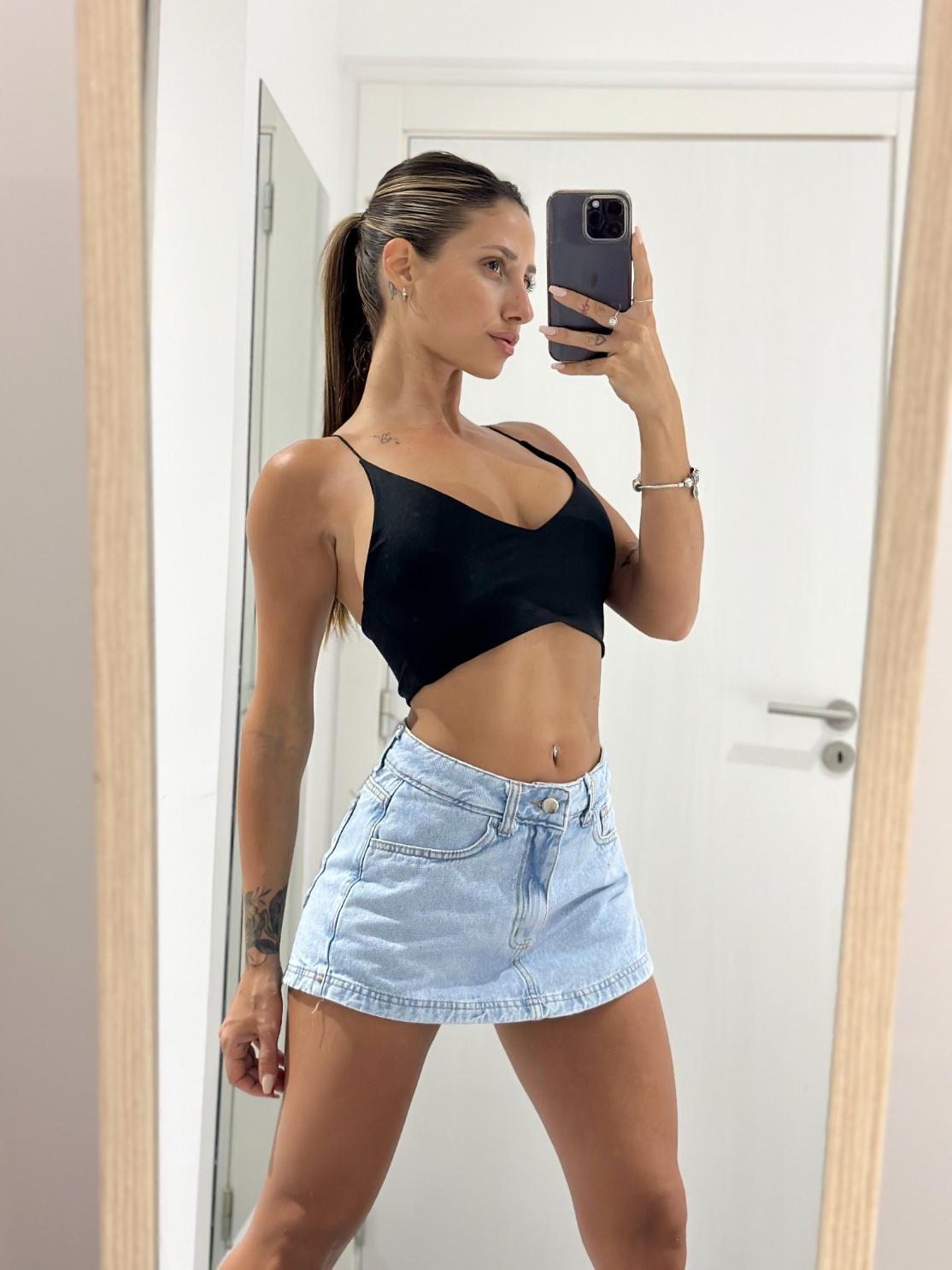 SKORT JEAN