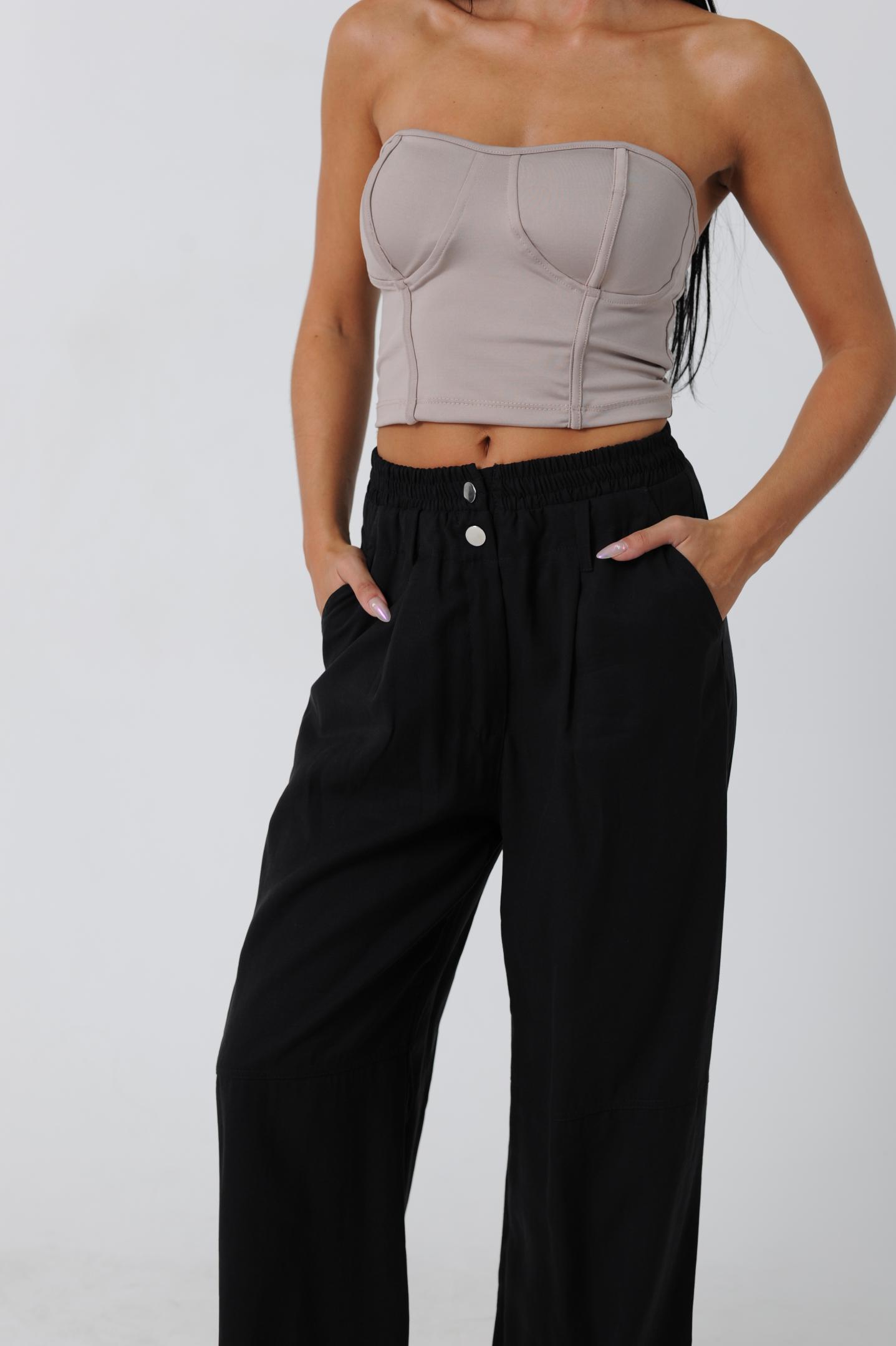 Pantalon Wide Leg Tensel