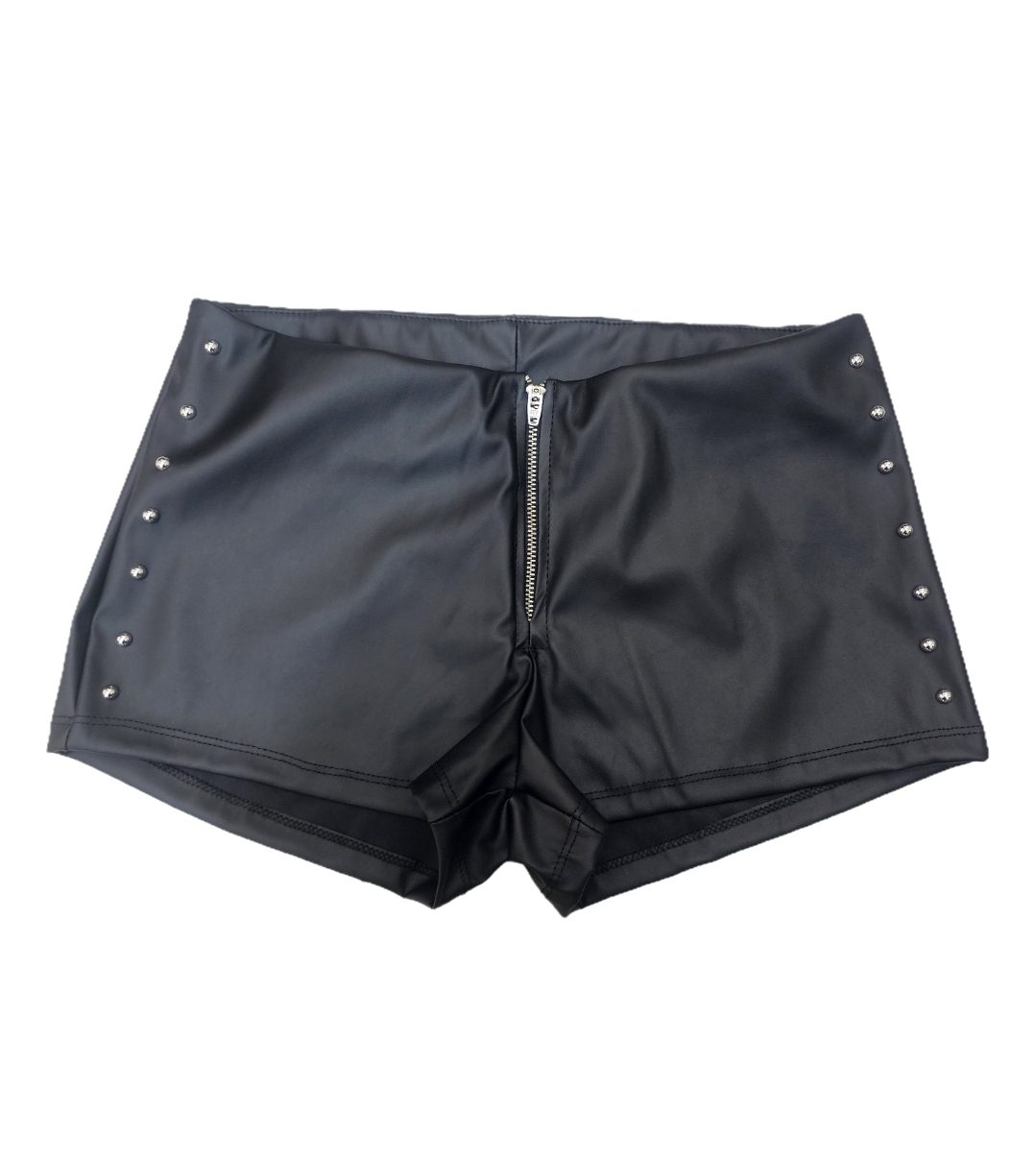 Short Cuerina Tachas