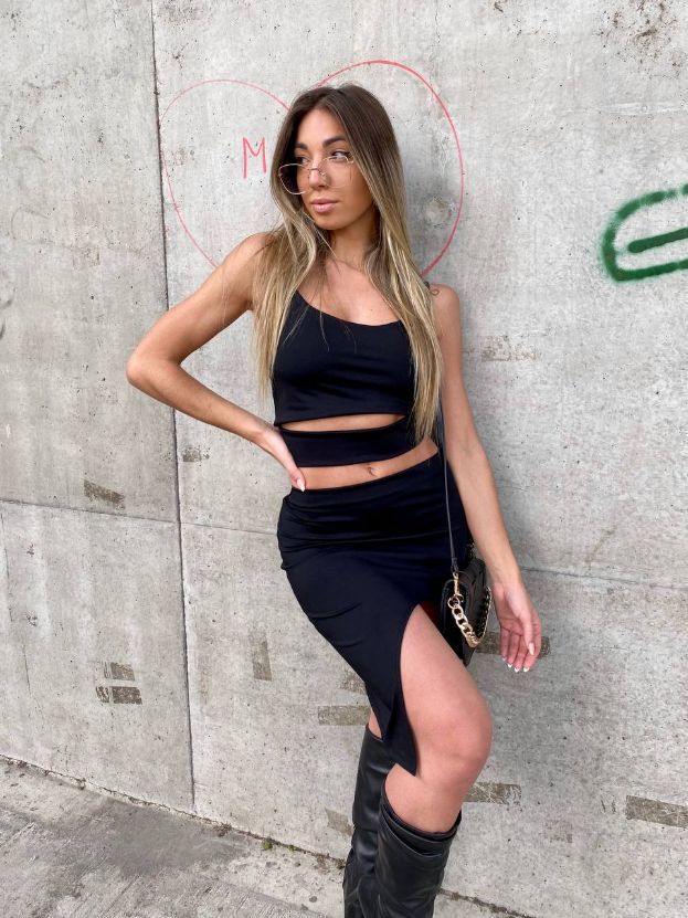 Top Lycra Recorte