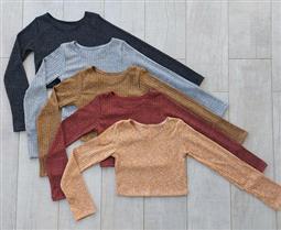 Top Crop Manga Larga de Morley