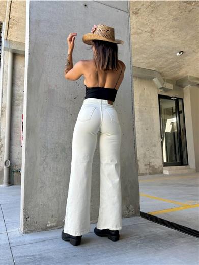 Wide Leg Offwhite