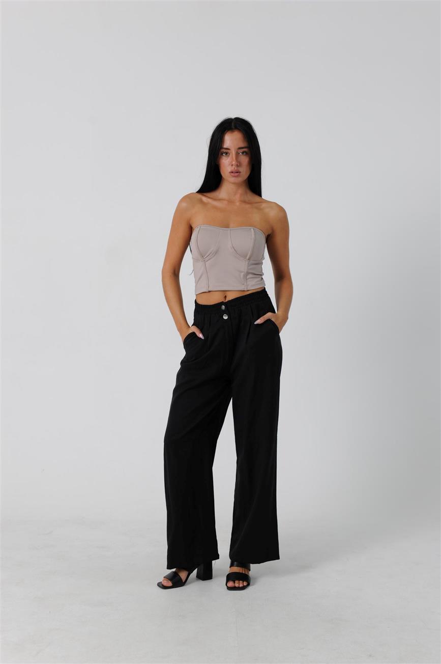 Pantalon Wide Leg Tensel