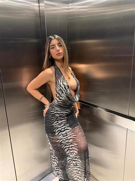 Vestido Largo de Tul Estampado