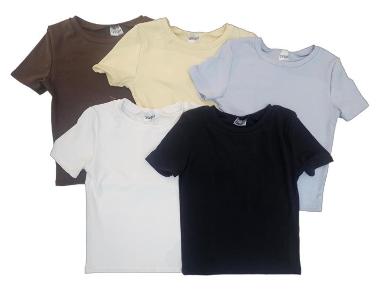 Remera Basic Rib de Modal
