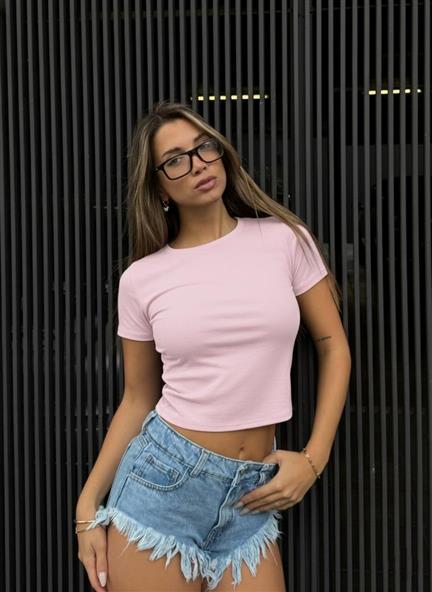 Remera Basic Rib de Modal
