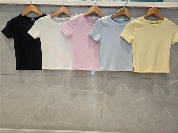 Remera Basic Rib de Modal
