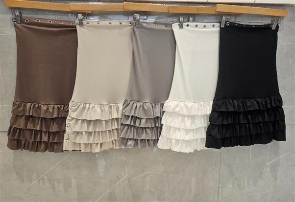 Vestido Straples Volados