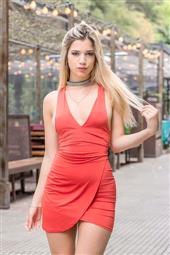 Vestido Cruzado con Lazo de Venecia