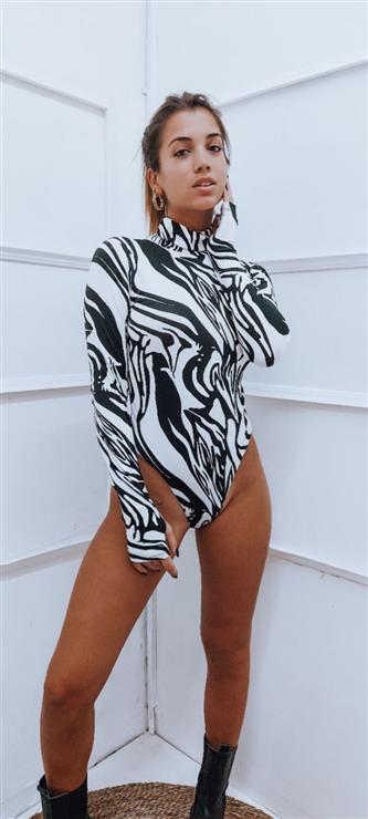 Body de Modal Estampado
