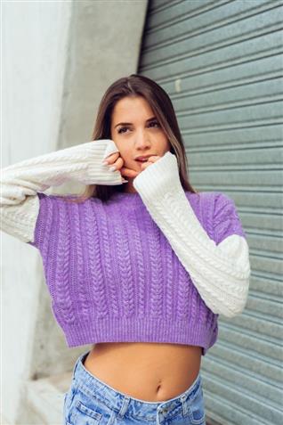 Sweater Bi Color