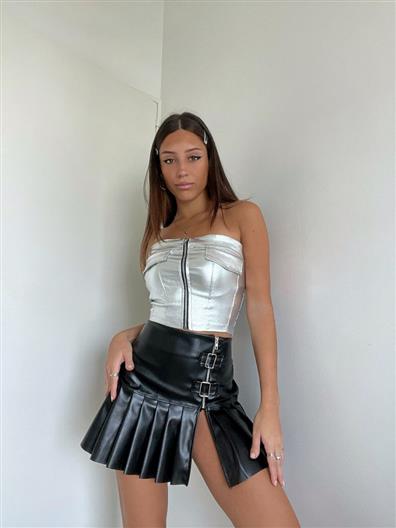 Corset Metalizado