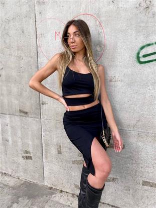 Top Lycra Recorte